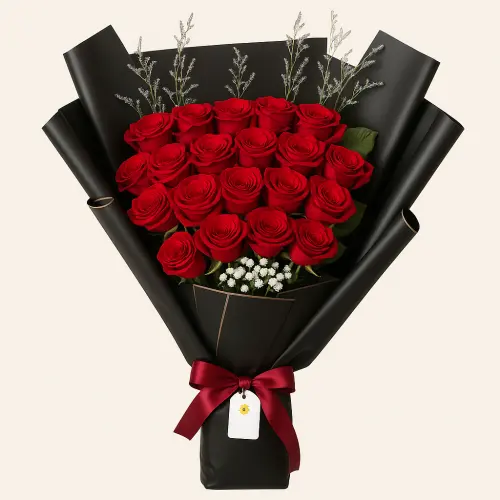 🌹 Buket Mawar Elegan di [lokasi] – Hadiah Romantis Penuh Makna